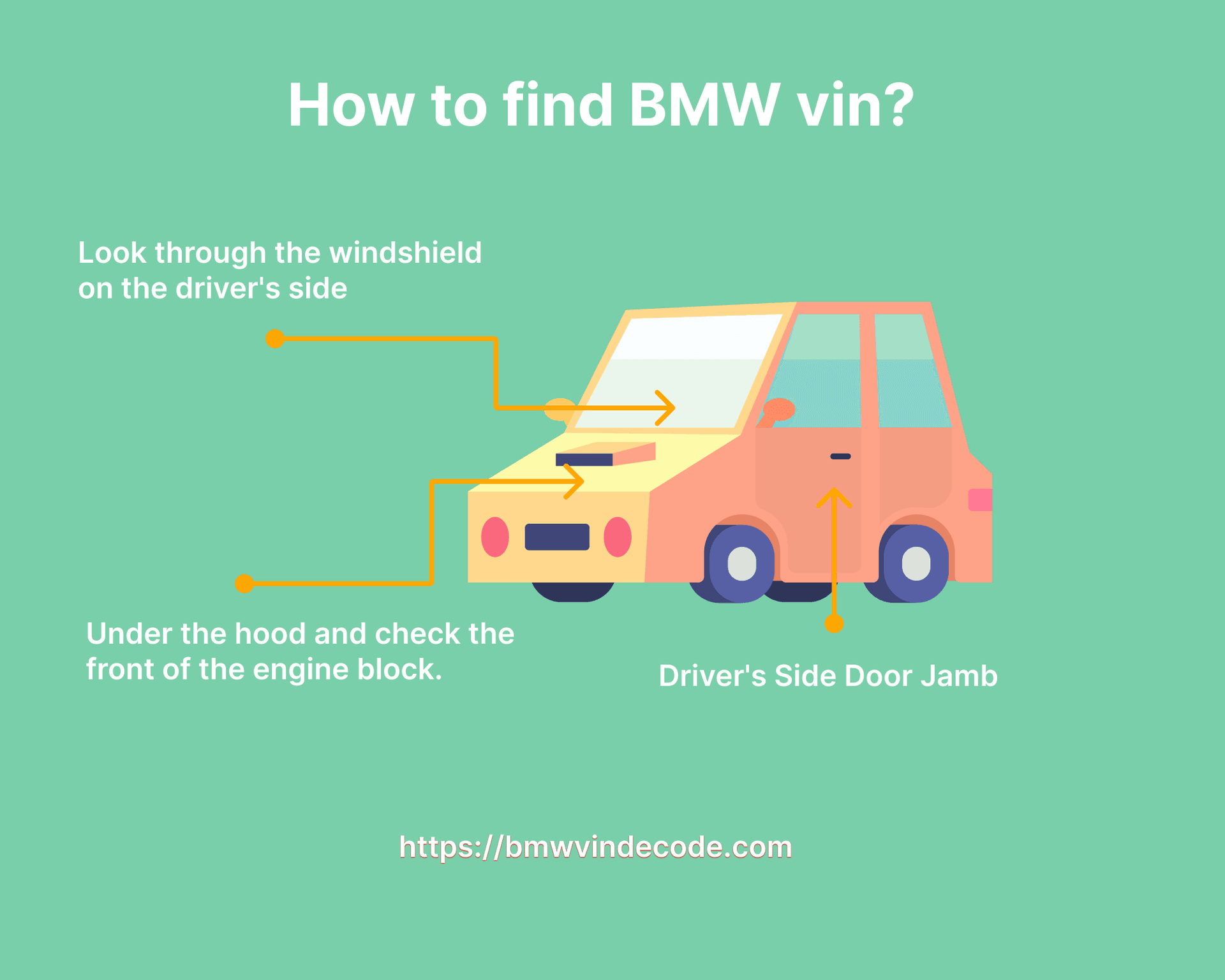 how to find bmw vin number